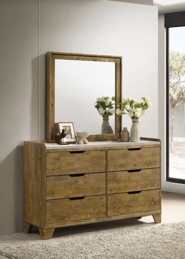 Henderson - 6-Drawer Bedroom Dresser Cabinet - Image 3