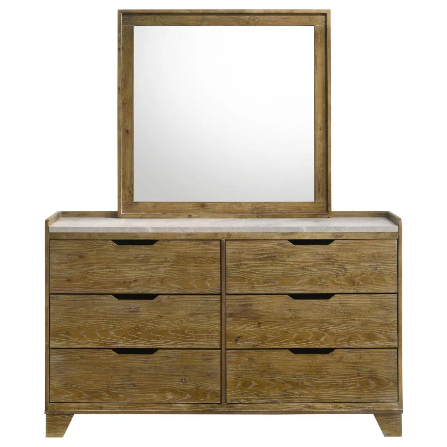 Henderson - 6-Drawer Bedroom Dresser Cabinet - Image 5