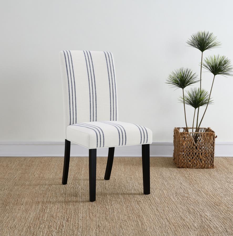 Herran - Upholstered Dining Side Chair (Set of 2) - Beige - Image 2