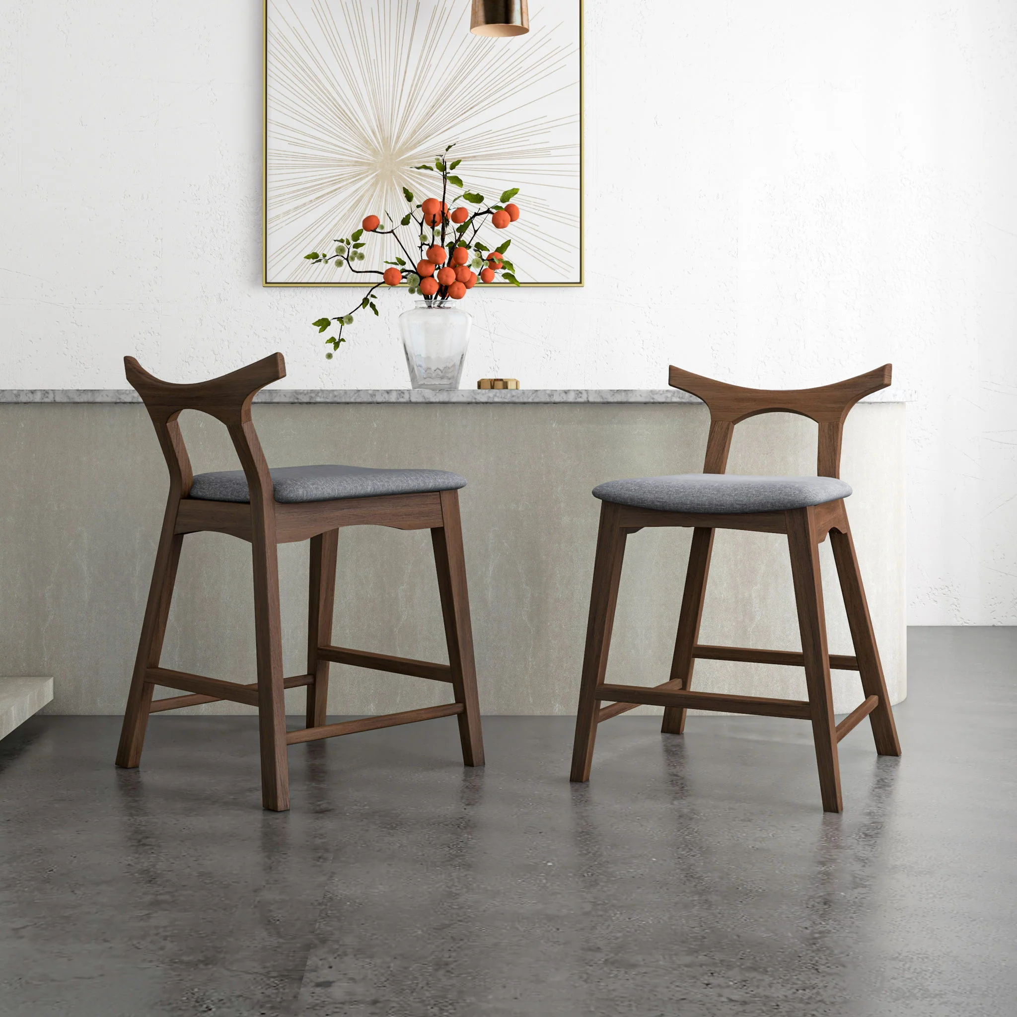 Hester - Upholstered, Square Bar Chair (Set of 2) - Image 15