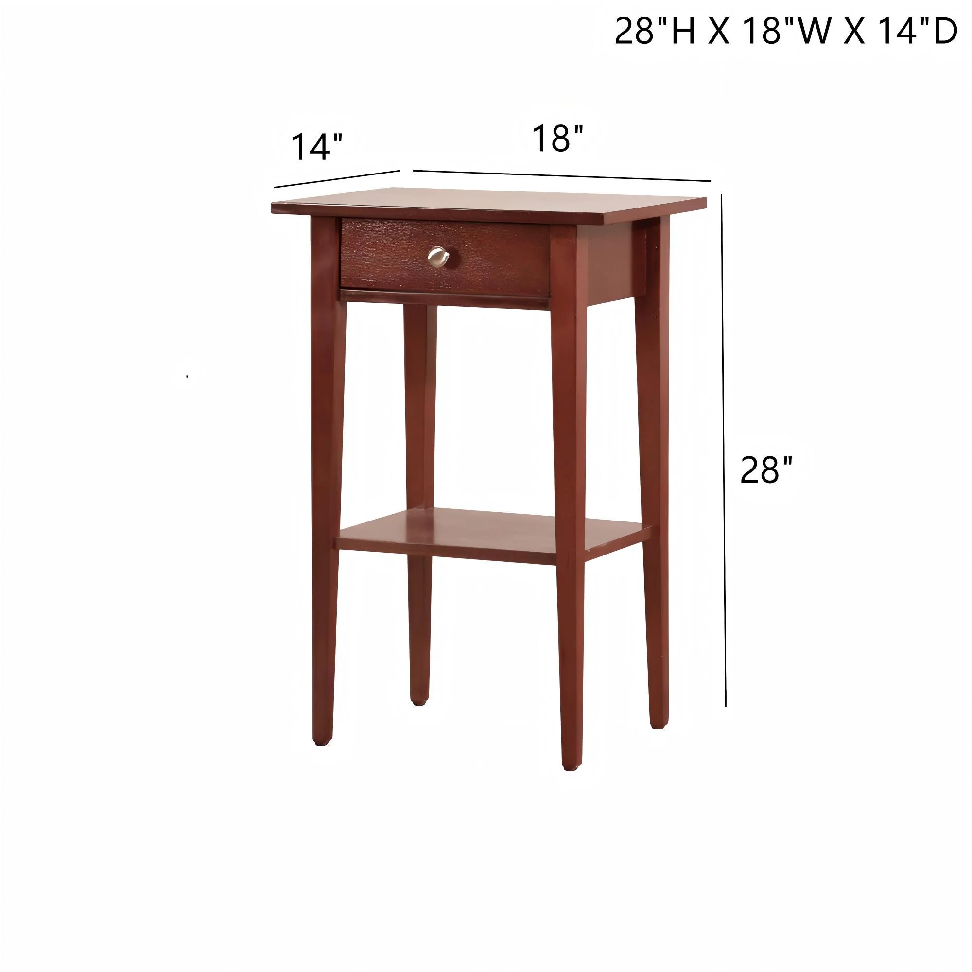 High Quality Wood Nightstand - Image 11