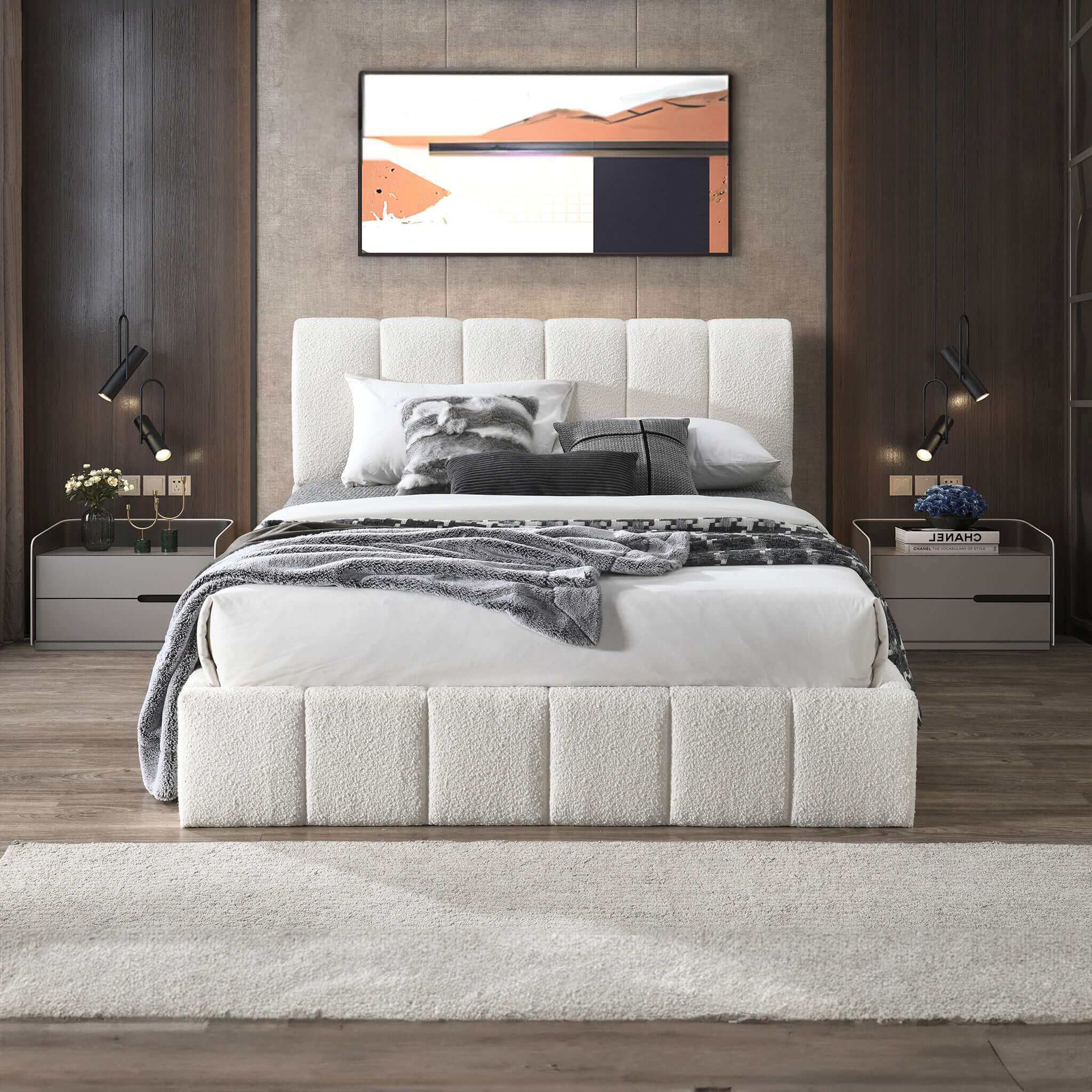 Hilar - Elegant Design Platform Bed - Image 5