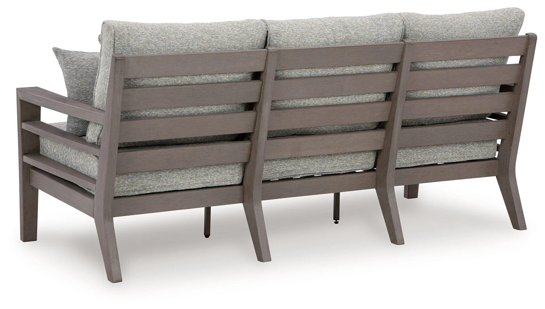 Hillside Barn - Sofa With Cushion - Gray / Brown - Image 8