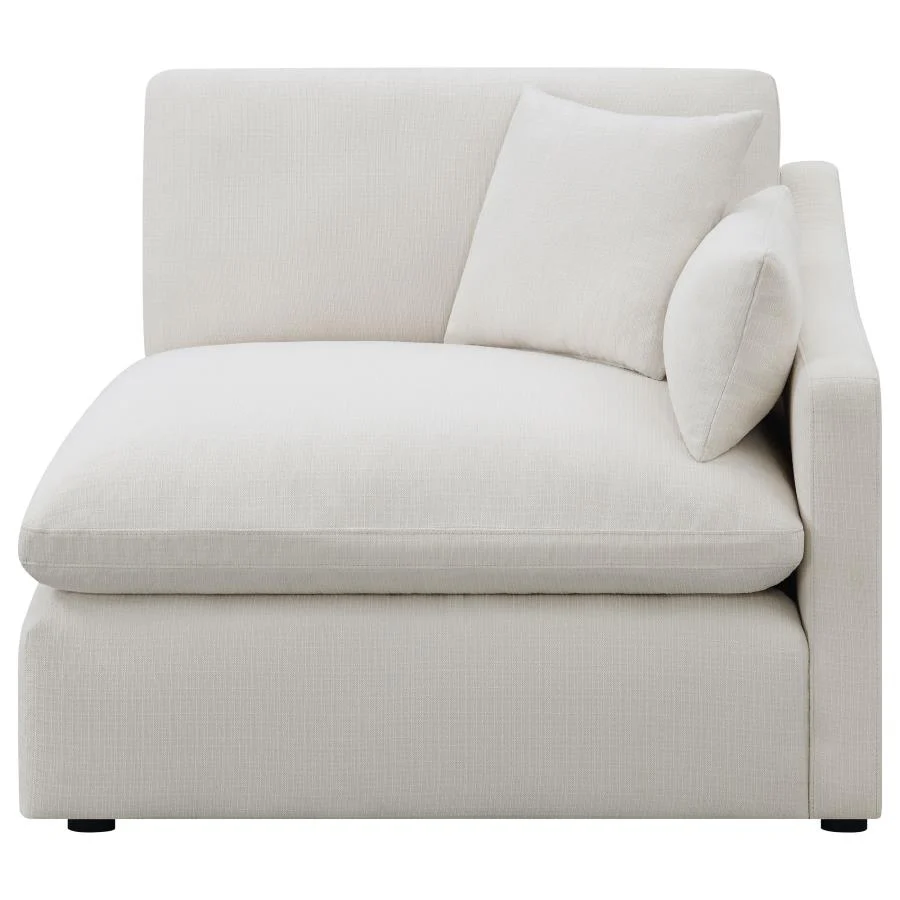 Hobson Upholstered Sectional Pieces Charcoal - Image 12