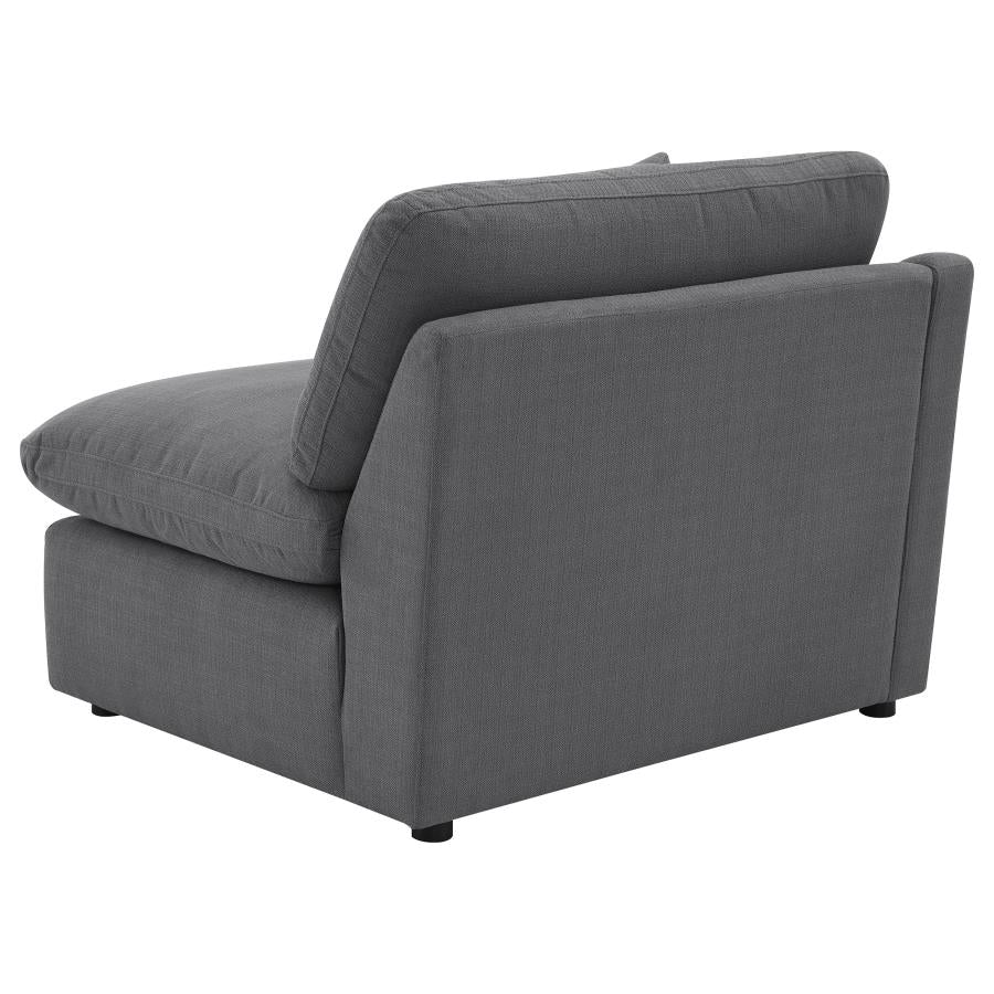 Hobson Upholstered Sectional Pieces Charcoal - Image 39