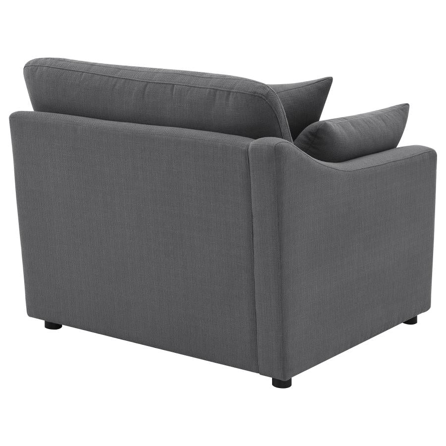 Hobson Upholstered Sectional Pieces Charcoal - Image 47