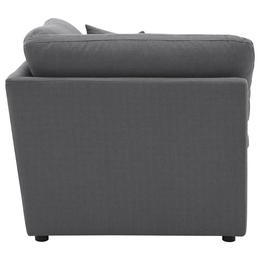 Hobson Upholstered Sectional Pieces Charcoal - Image 54