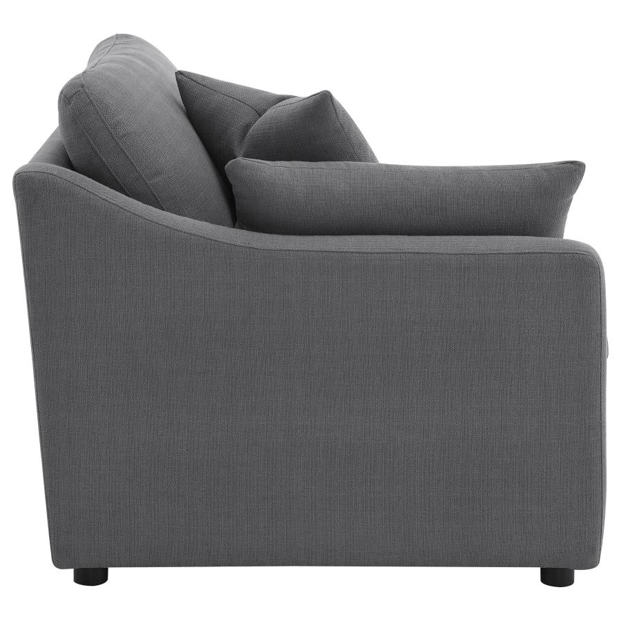 Hobson Upholstered Sectional Pieces Charcoal - Image 55