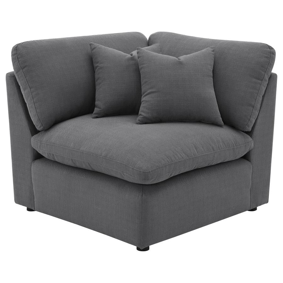Hobson - Upholstered Modular Sectional Sofa With Ottoman - Image 11