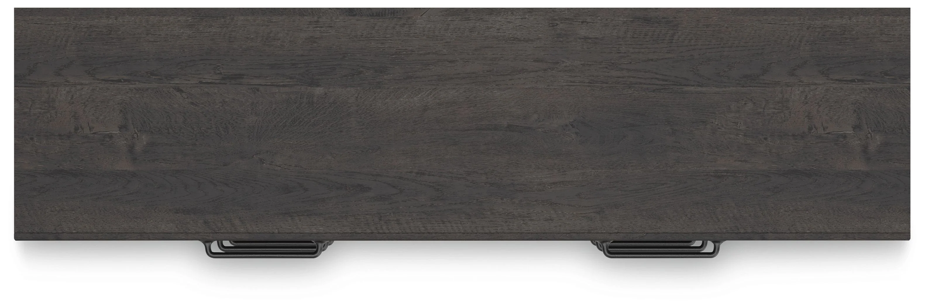 Hollivern - Six Drawer Dresser - Dark Gray - Image 7