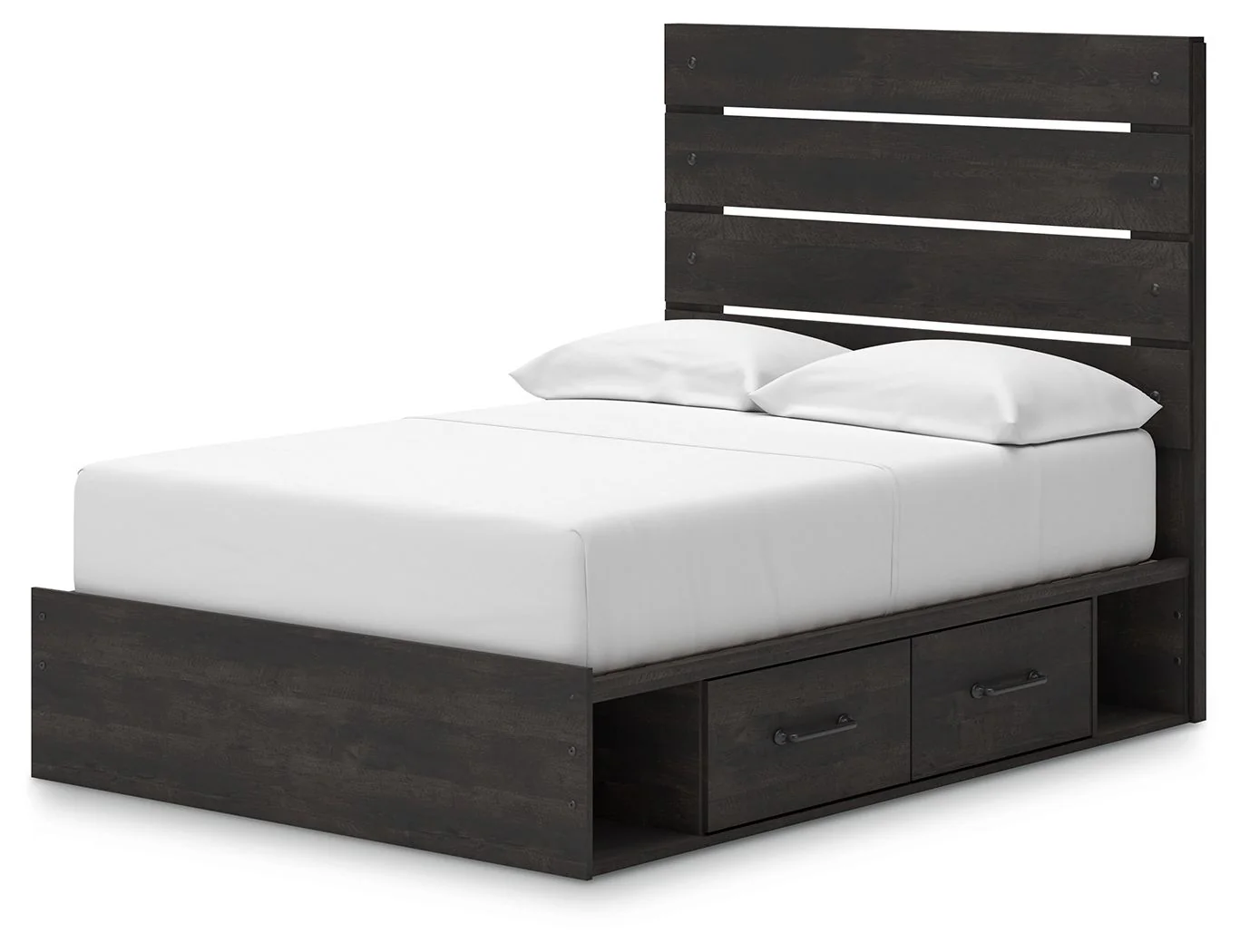 Hollivern - Panel Bed With Storage - Image 5