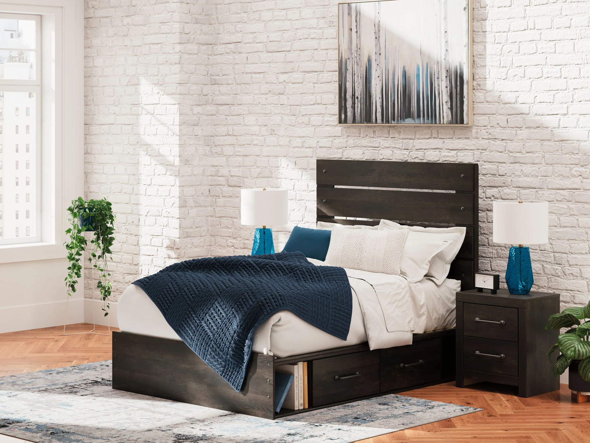 Hollivern - Panel Storage Bed - Image 6