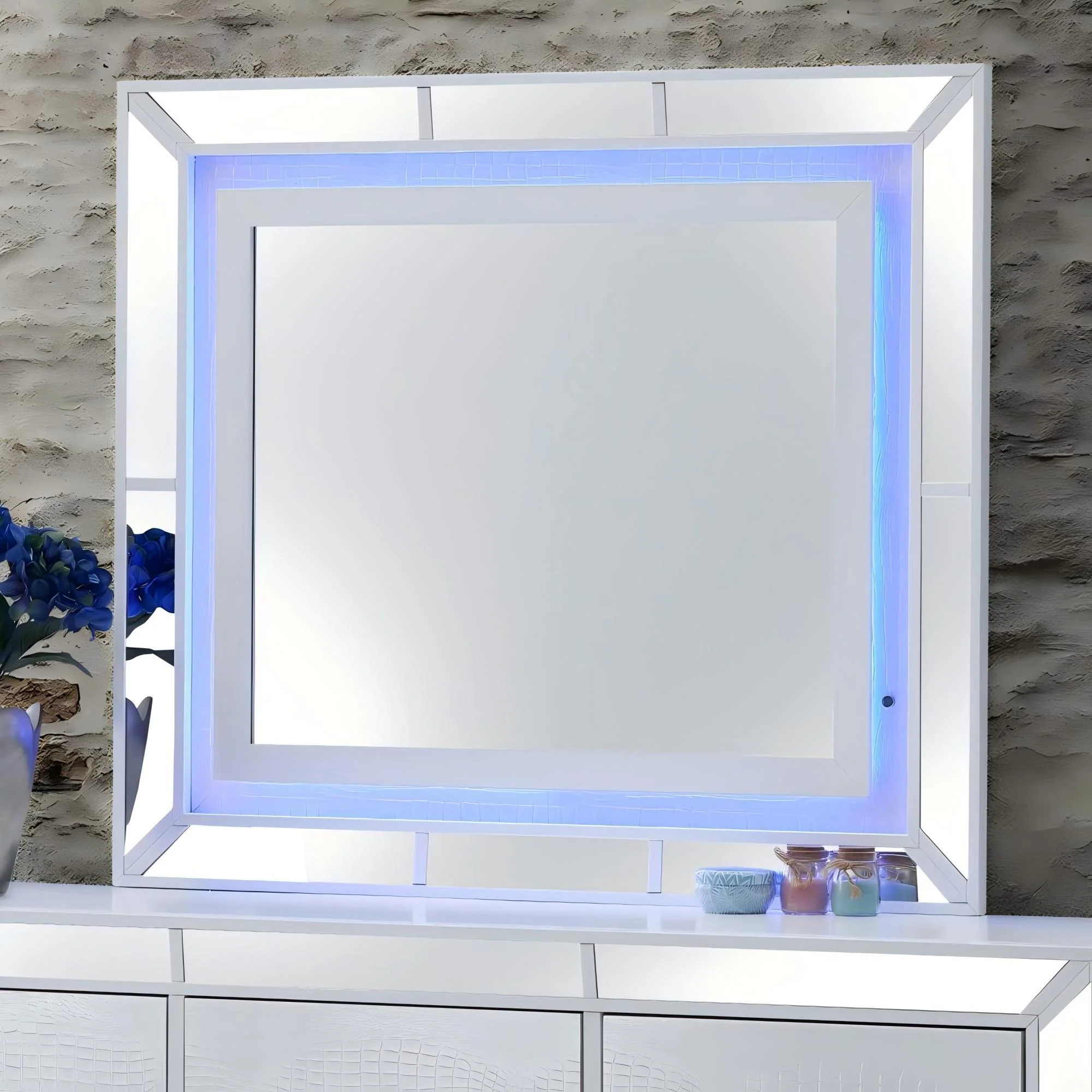 Hollywood Hills - Mirror - White - Image 6