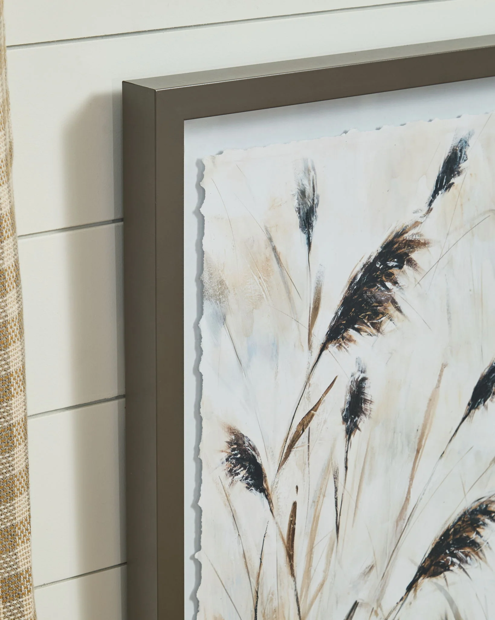 Honslow - Wall Art Set (Set of 3) - Brown / Black / White - Image 3