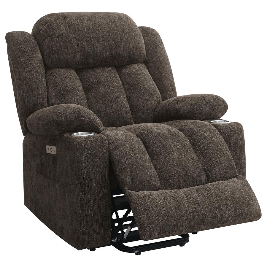 Houston - Upholstered Power Lift Recliner Chair - Image 20