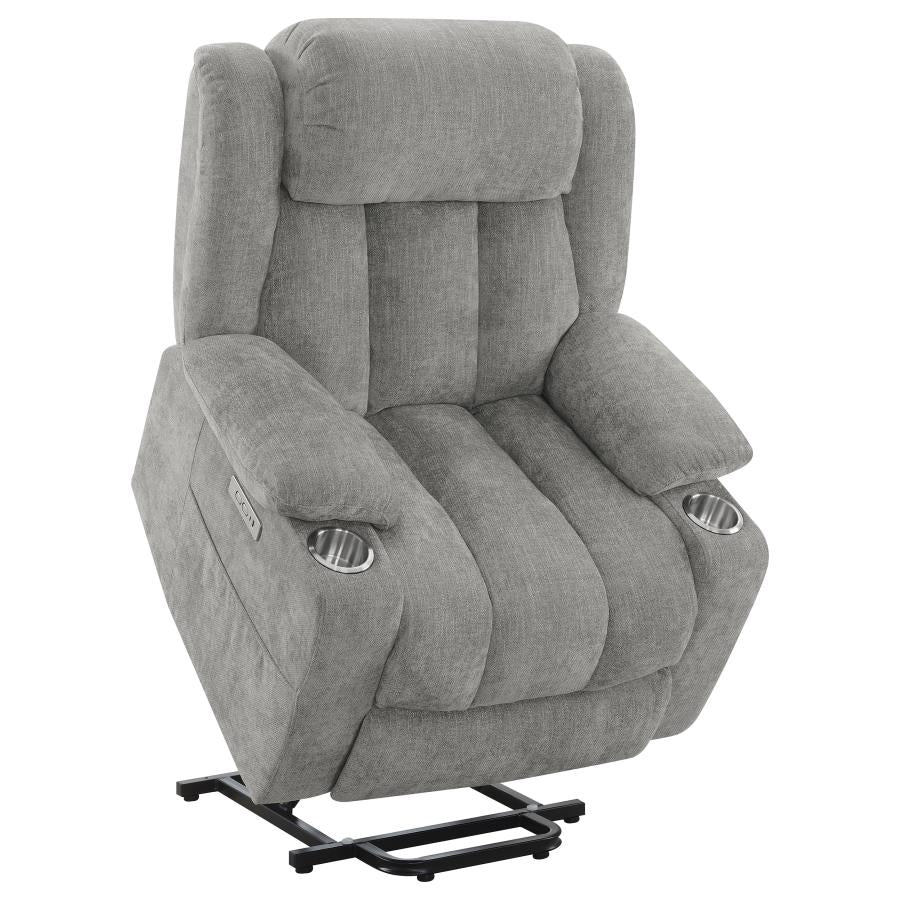 Houston - Upholstered Power Lift Recliner Chair - Image 22