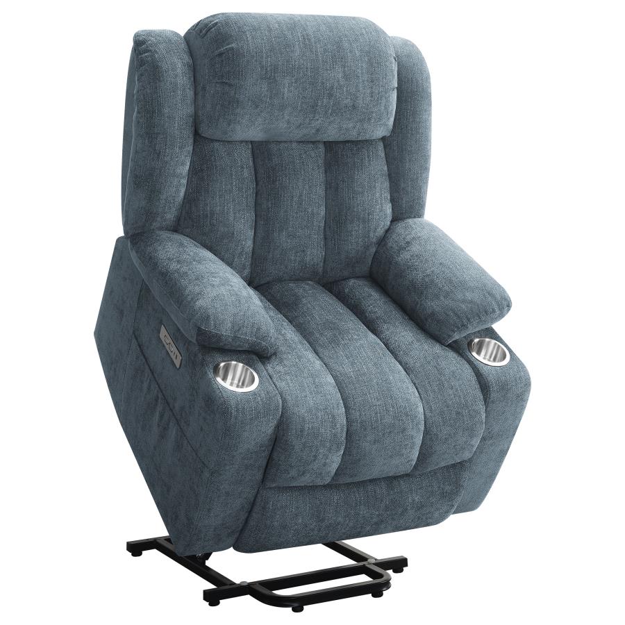Houston - Upholstered Power Lift Recliner Chair - Image 23
