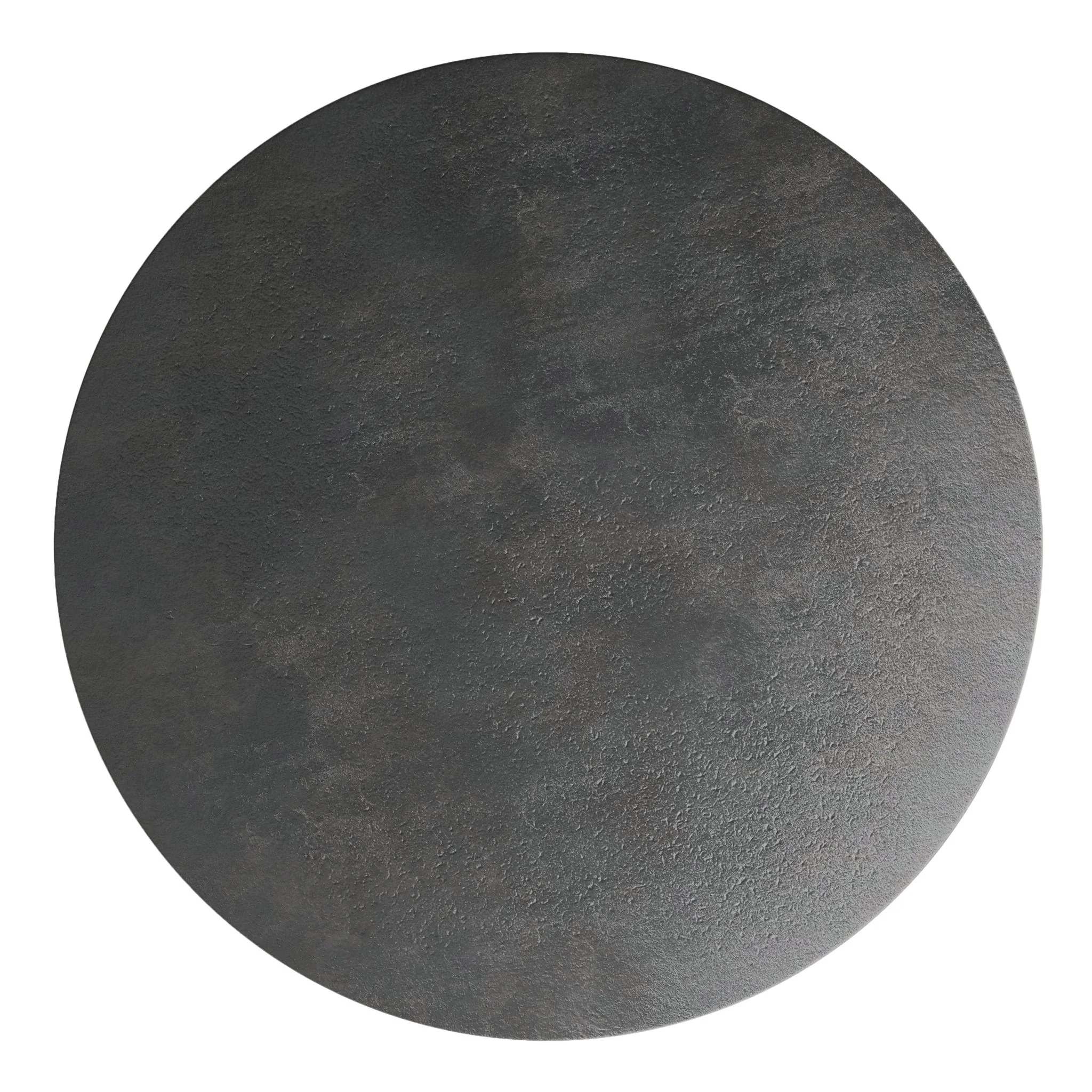 Hughes - Cast Aluminum Side Table - Black - Image 11
