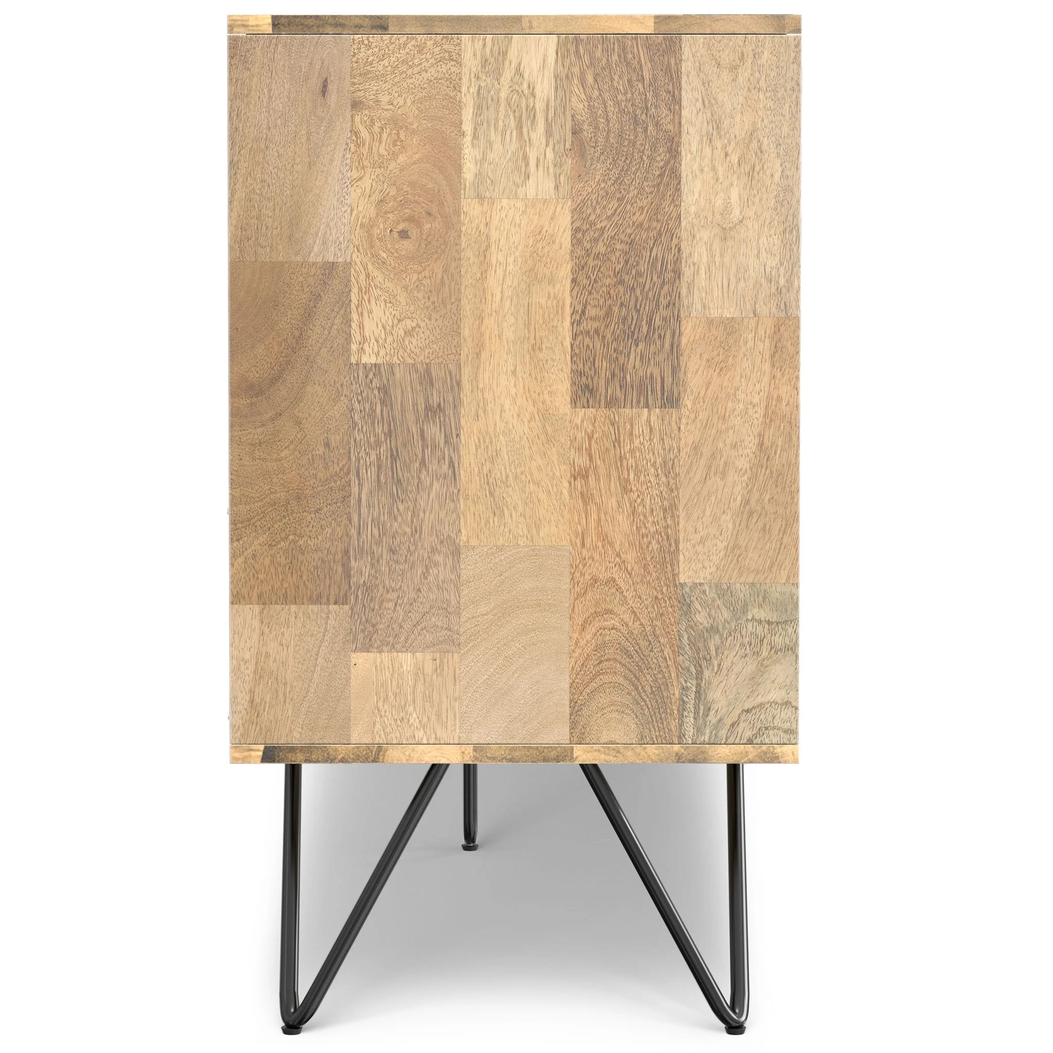 Hunter - 3 Door Sideboard Buffet With Hairpin Legs - Natural - Image 2