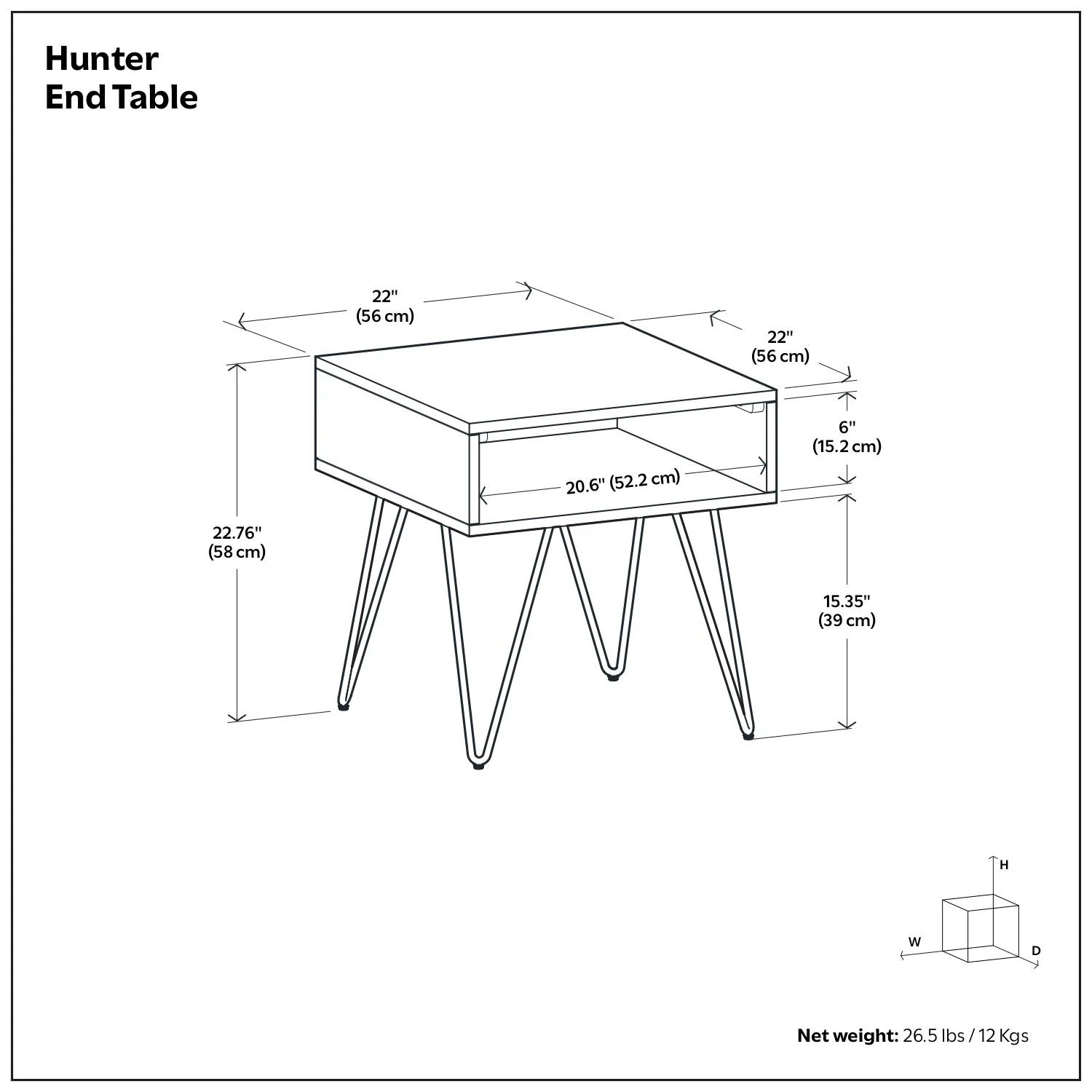 Hunter - End Table - Wood - Image 7
