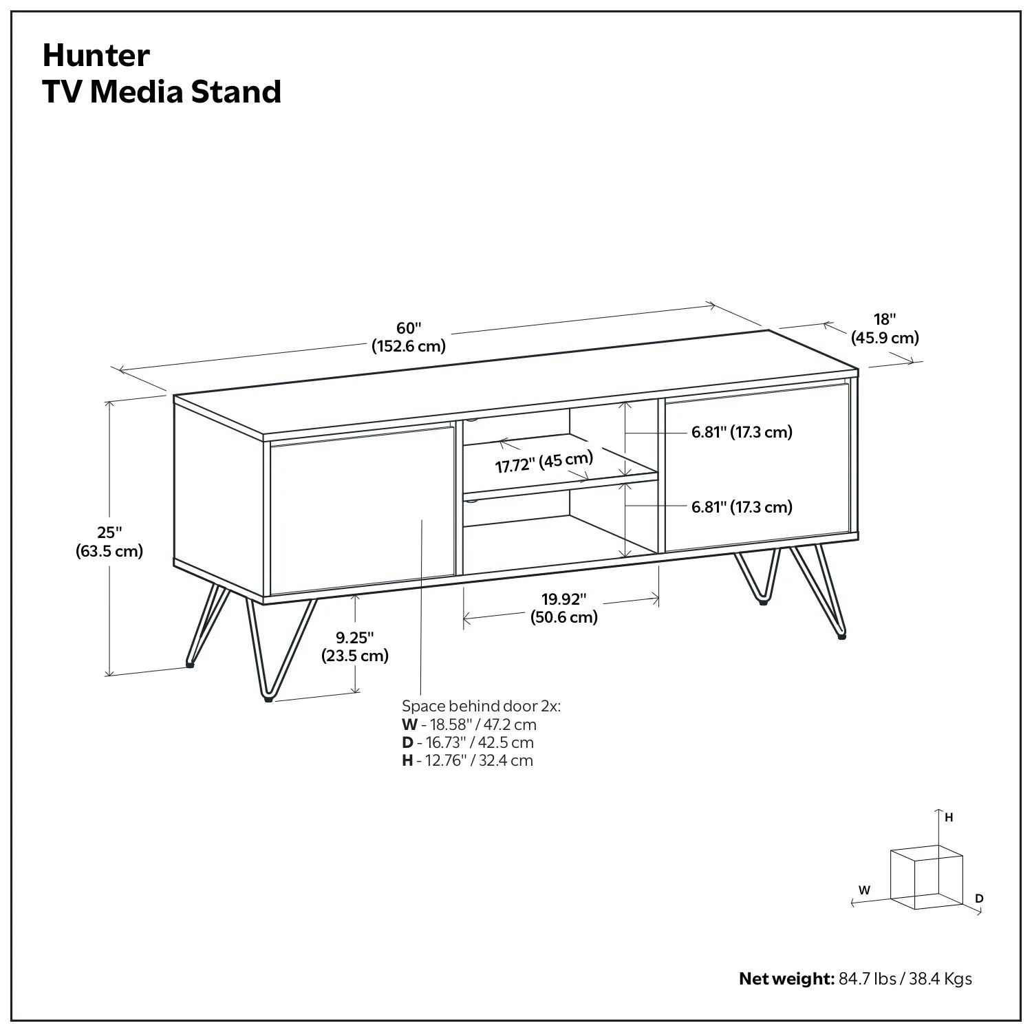 Hunter - Handcrafted TV Media Stand - Image 13