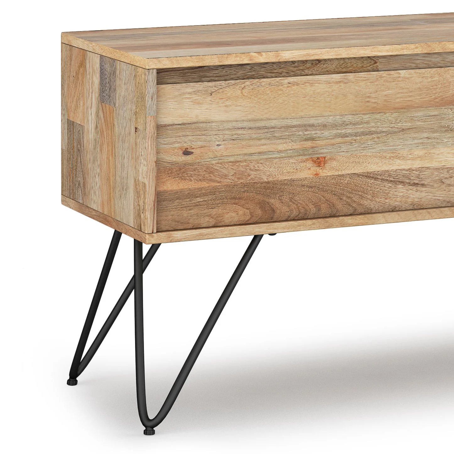 Hunter - Handcrafted TV Media Stand - Natural - Image 4