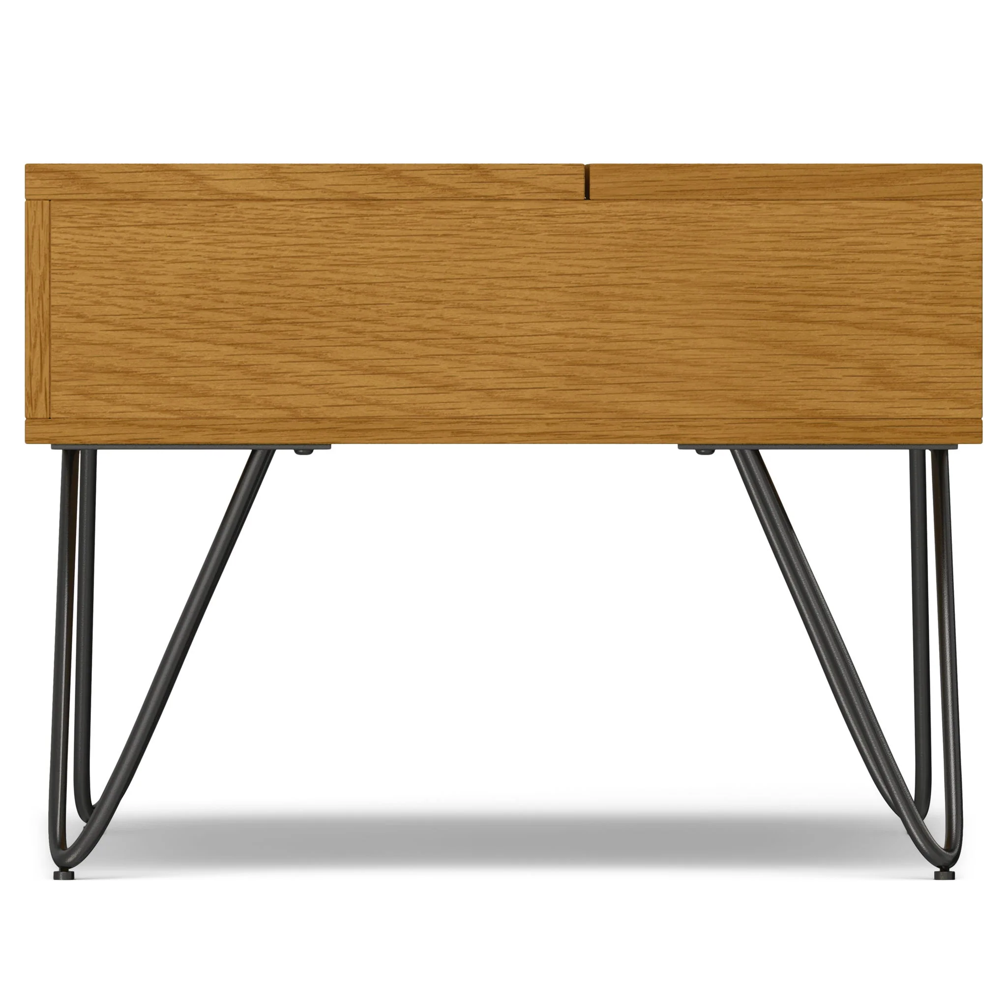 Hunter - Lift Top Coffee With Hidden Storage - Oak - Image 6