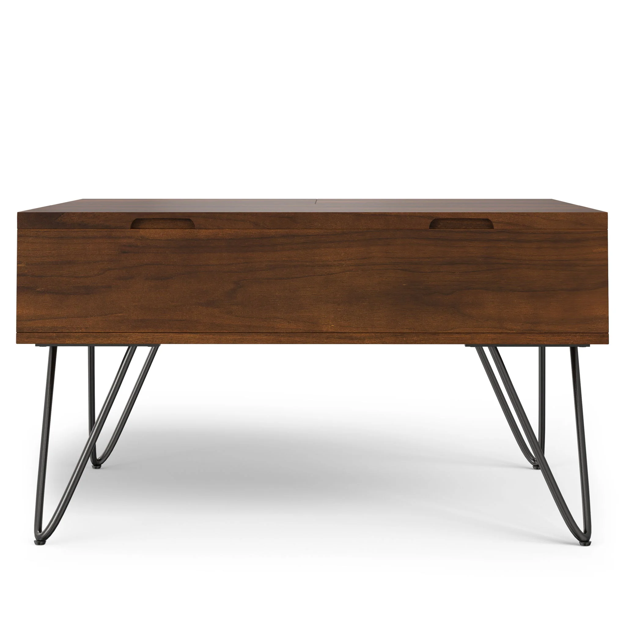 Hunter - Square Lift Top Coffee Table - Walnut - Image 2