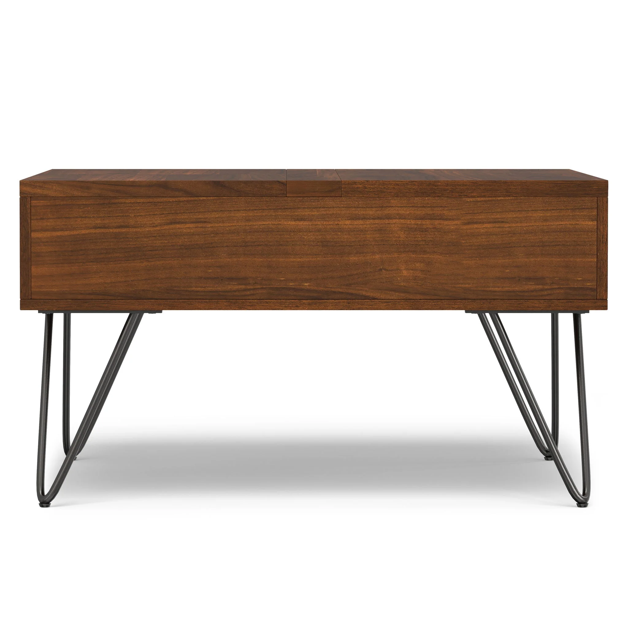 Hunter - Square Lift Top Coffee Table - Walnut - Image 3