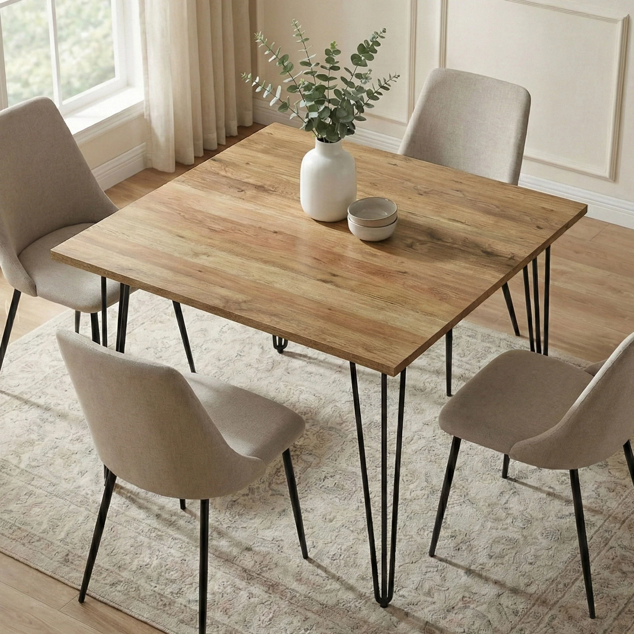 Hunter - Square Tabletop Dining Table - Image 28