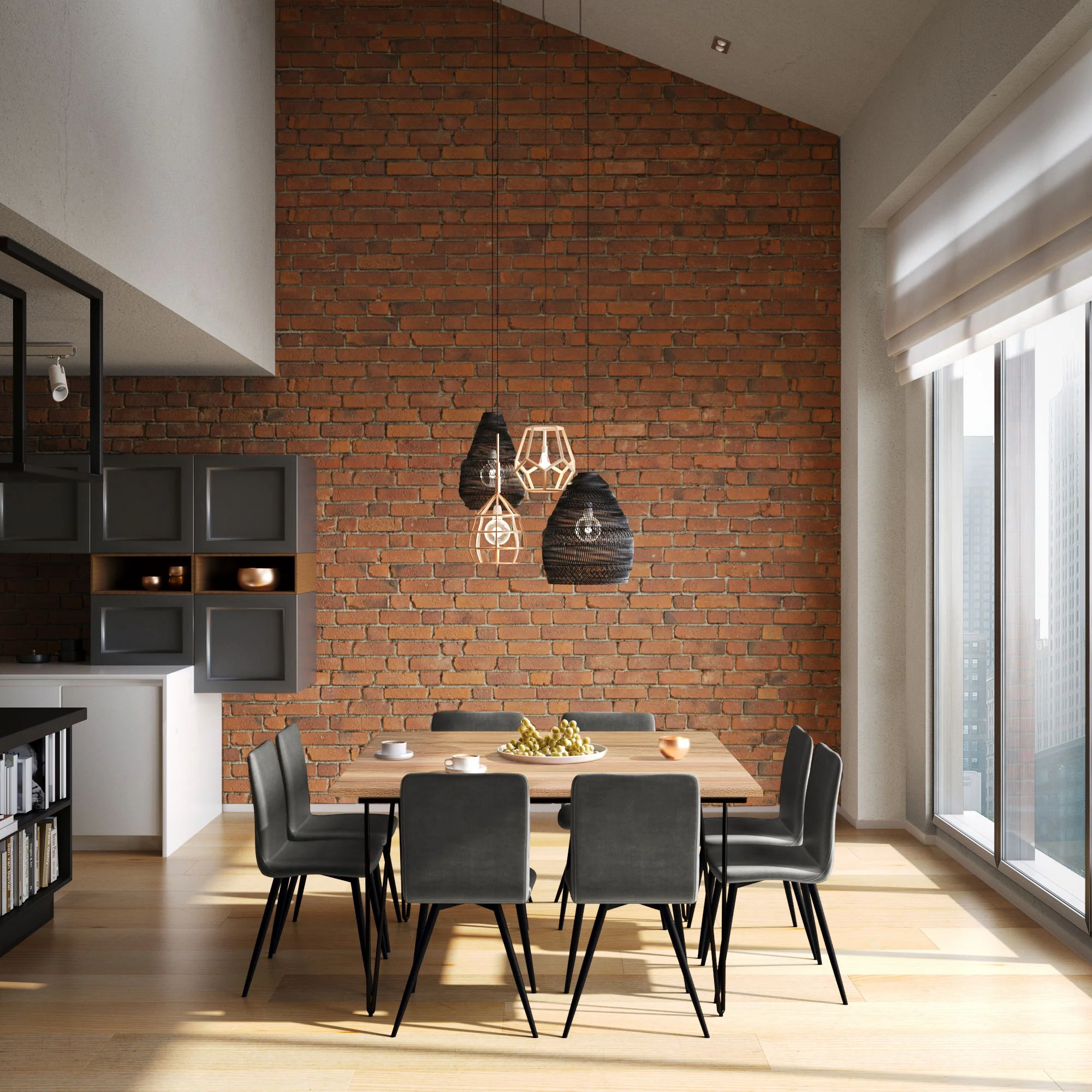 Hunter - Square Tabletop Dining Table - Image 45
