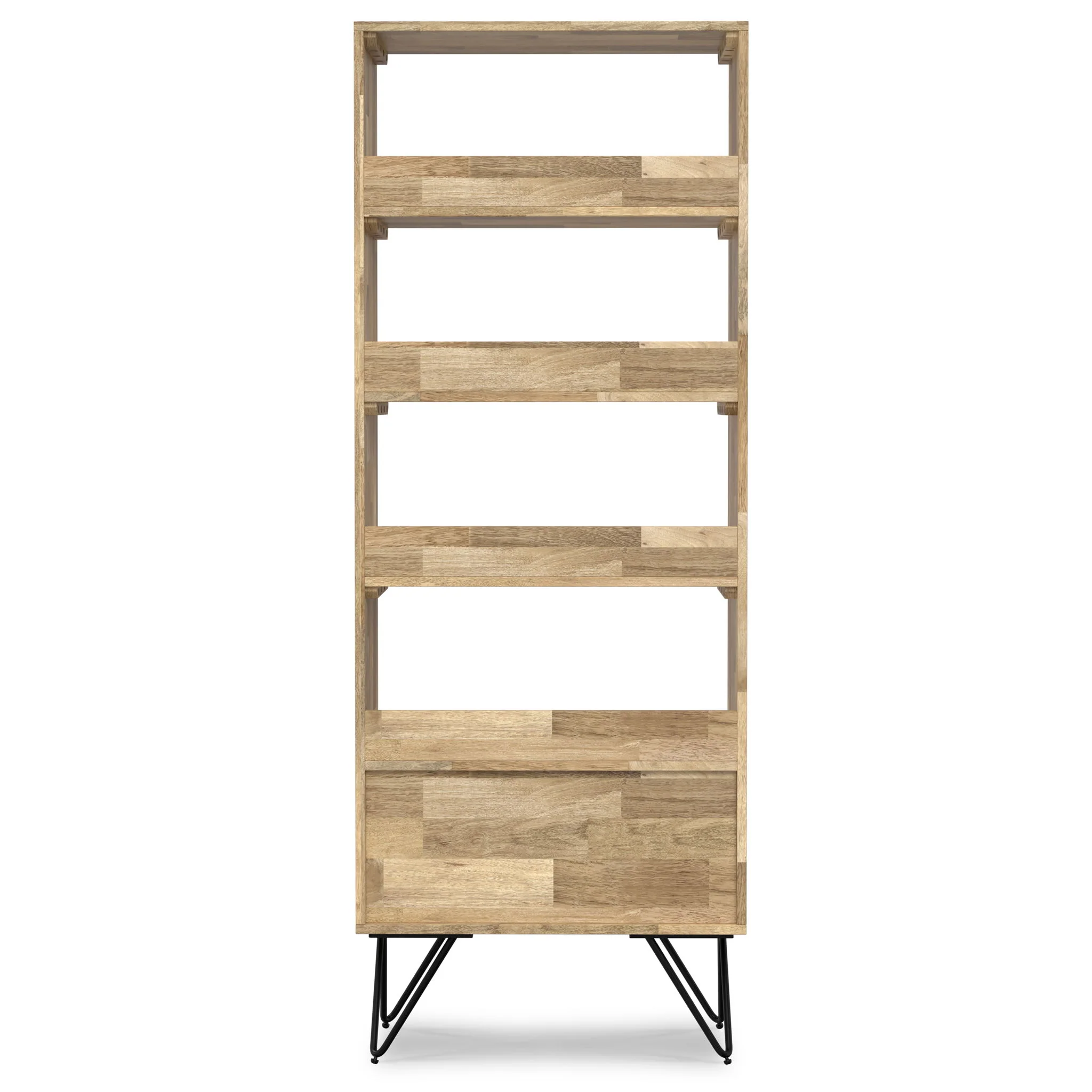 Hunter - Tall Bookcase - Natural - Image 8