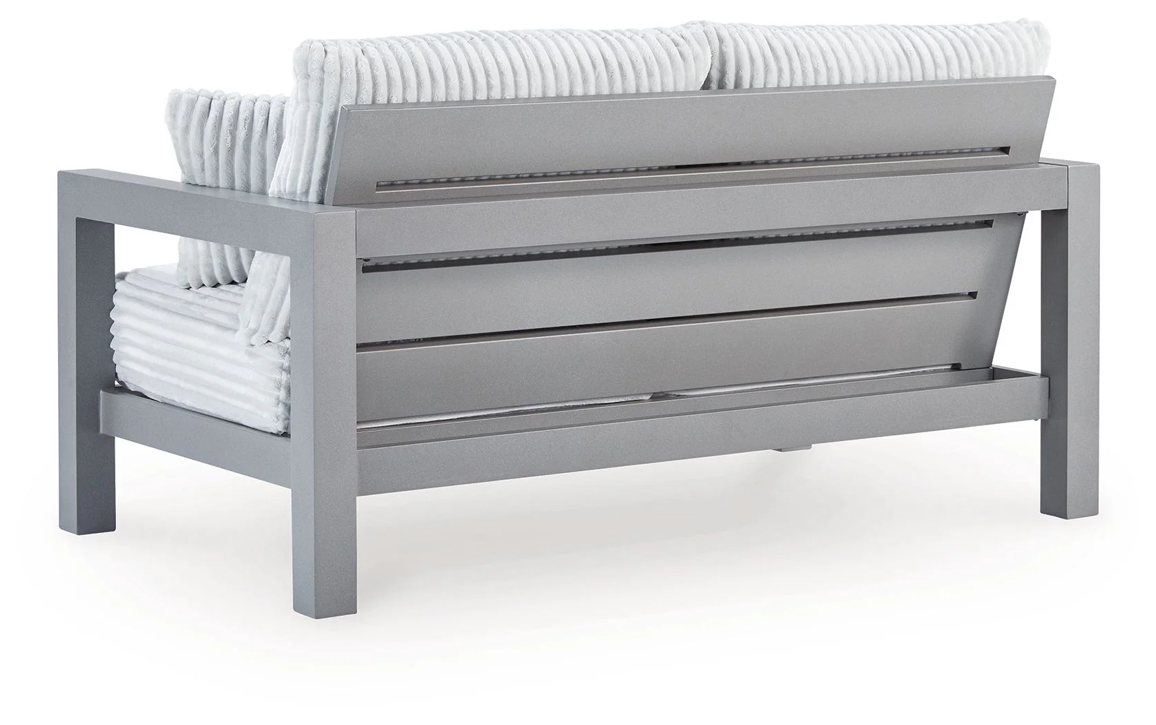 Hurley Park - Loveseat With Cushion - Gray - Image 5