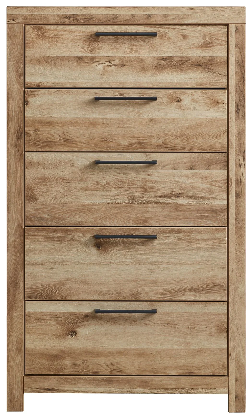 Hyanna - Five Drawer Chest - Tan Brown - Image 8