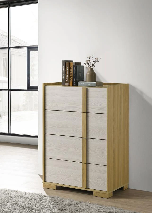 Hyland - 4-Drawer Chest of Drawers - Natural - Image 2