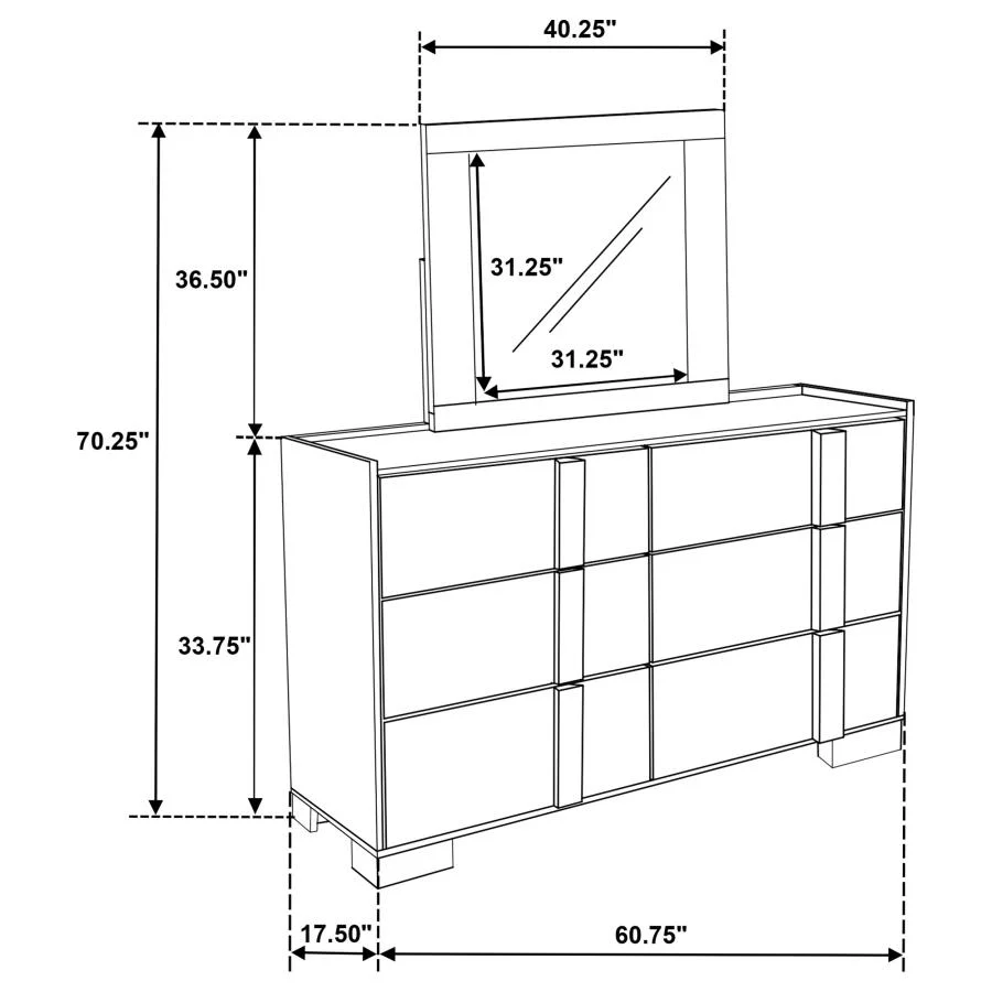 Hyland - 6-Drawer Dresser - Image 28
