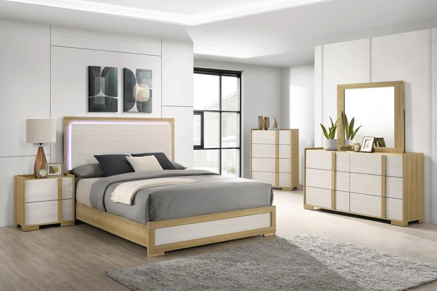 Hyland - Panel Bed LED Headboard - Image 20