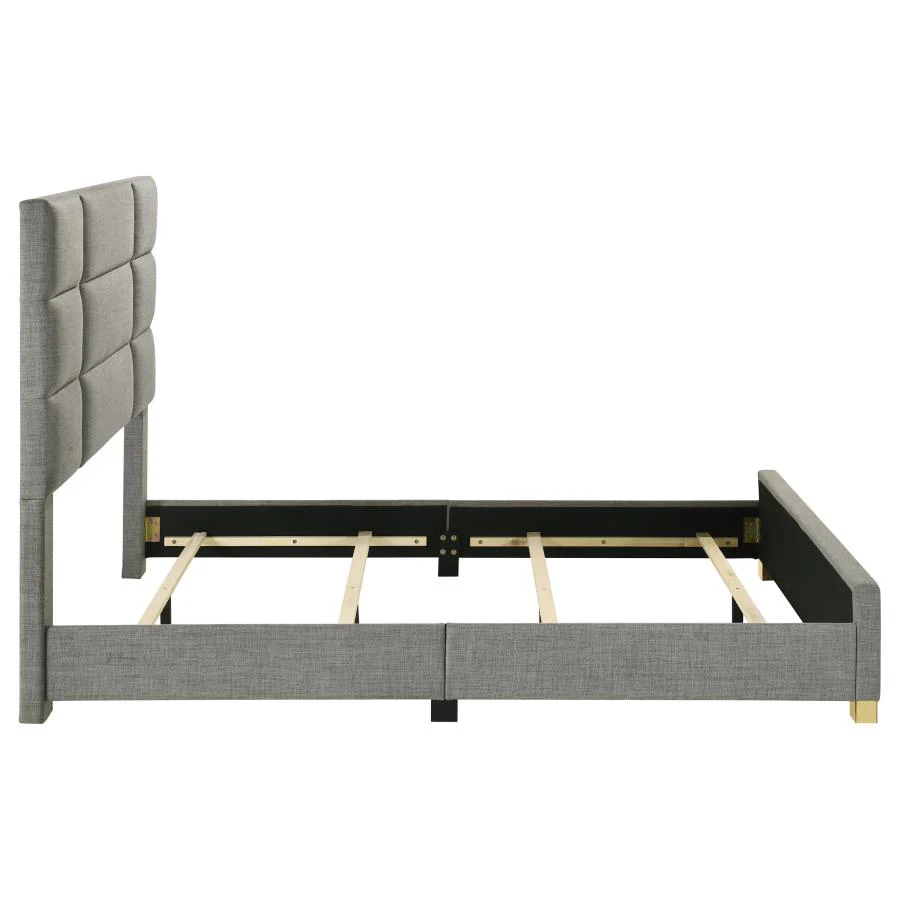 Ines - Fabric Upholstered Panel Bed - Image 22