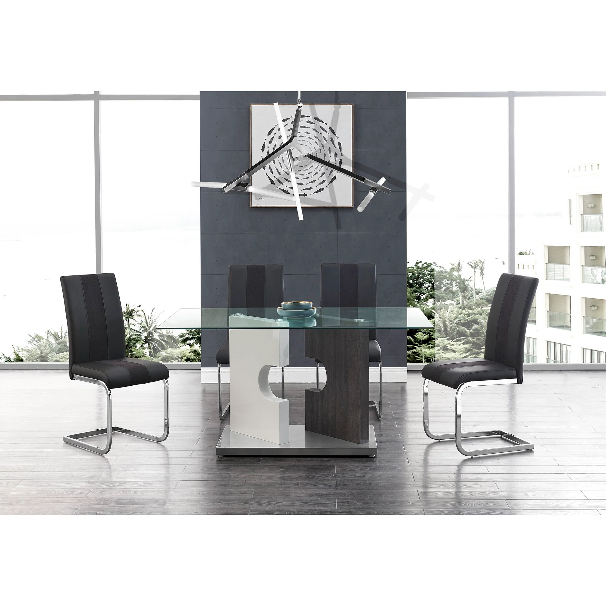 Iris - Dining Table - Gray - Image 5