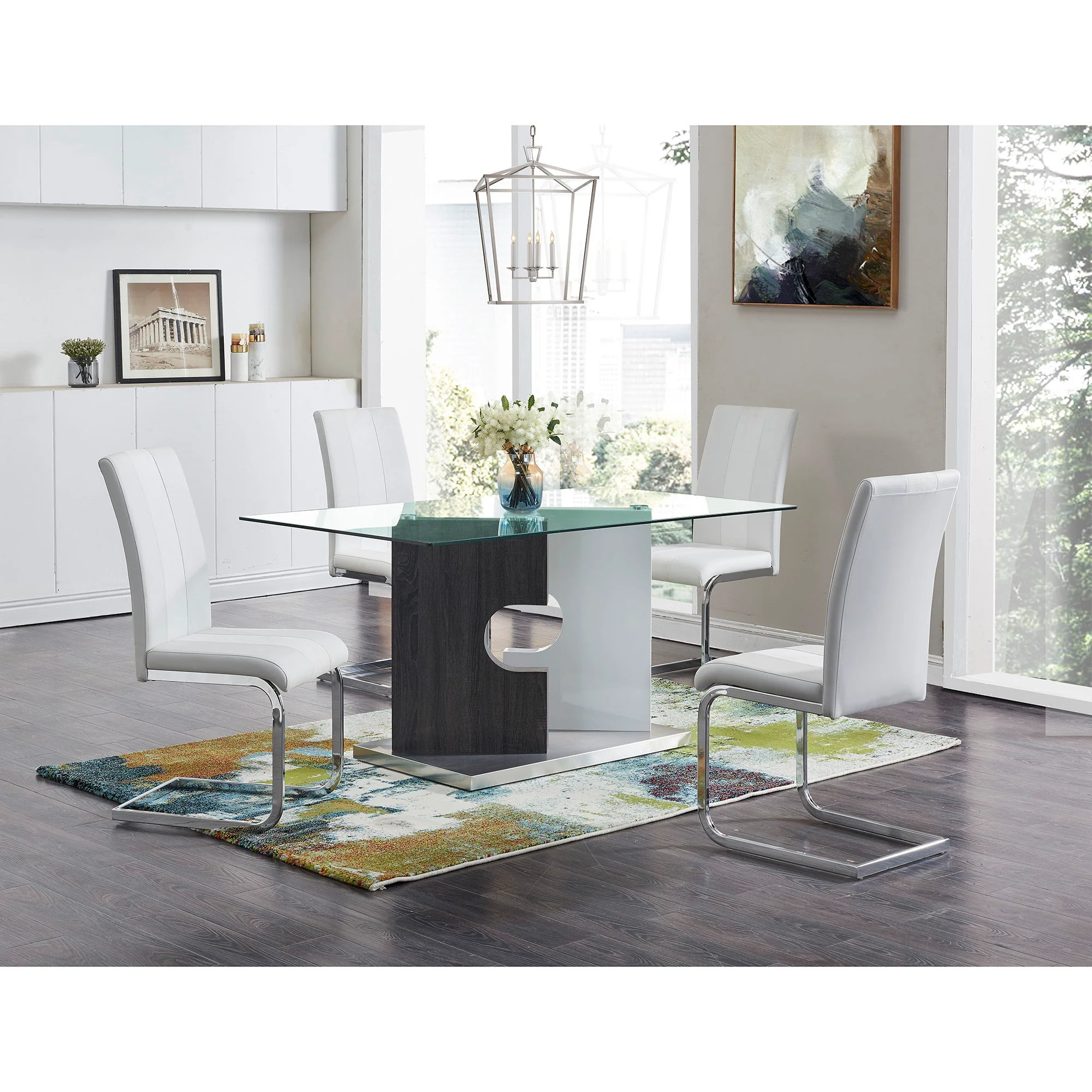 Iris - Dining Table - Gray - Image 8