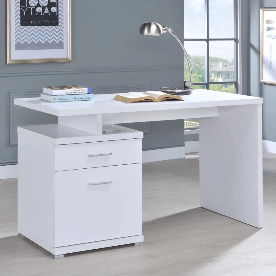 Irving - 2-Drawer Office Computer Desk - Image 5