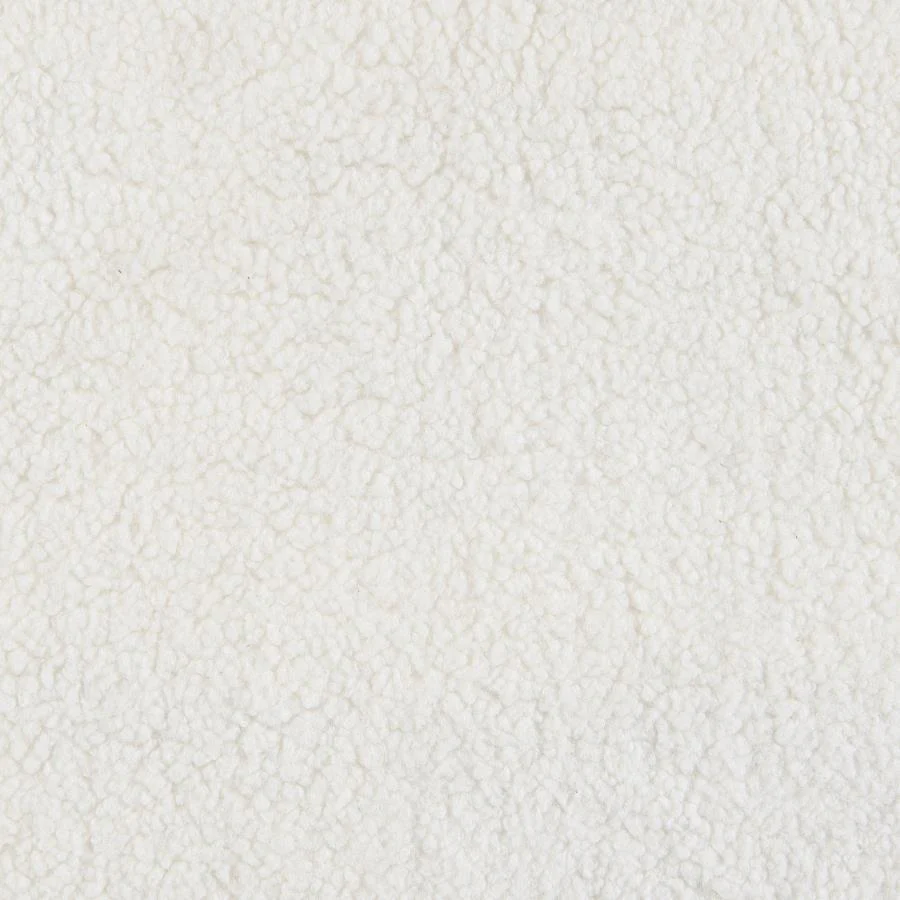 Isabella - Faux Sheepskin Upholstered Sofa Natural - Ivory - Image 9