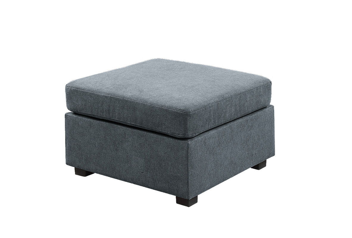Isla - Fabric Sectional Sofa With Ottoman - Image 6