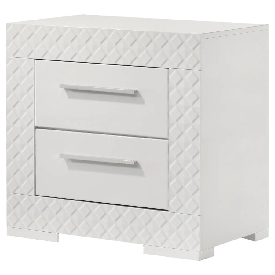 Ives - 2-Drawer Nightstand Bedside Table - Image 7