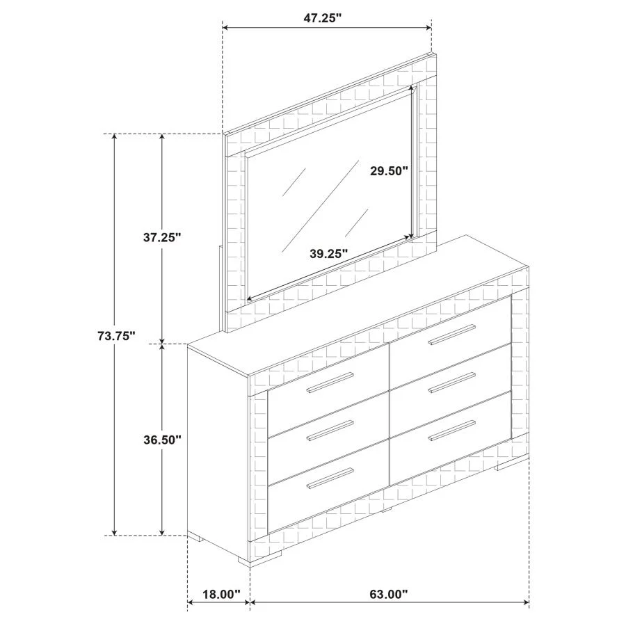 Ives - 6-Drawer Dresser - Image 49