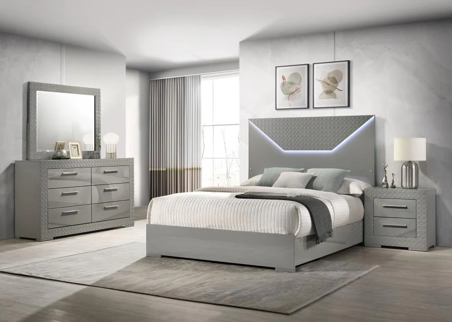 Ives - Gloss Bedroom Set - Image 2