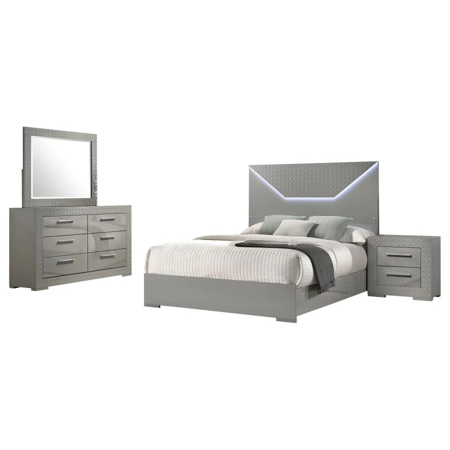 Ives - Gloss Bedroom Set - Image 5