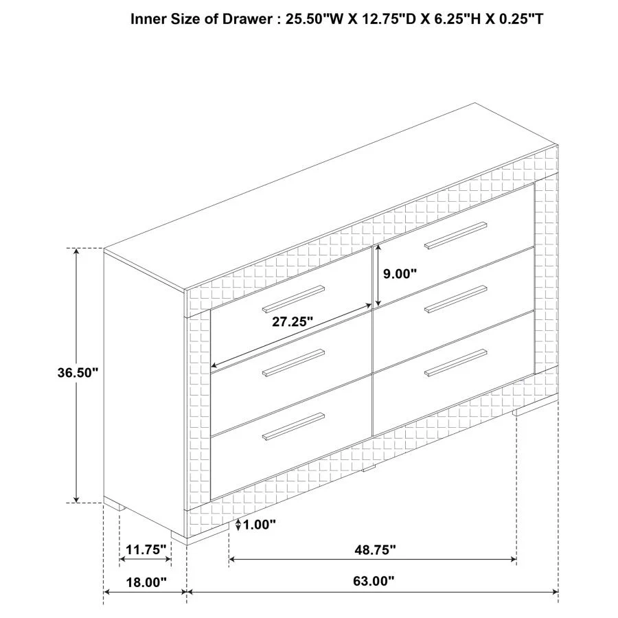 Ives - Gloss Bedroom Set - Image 72