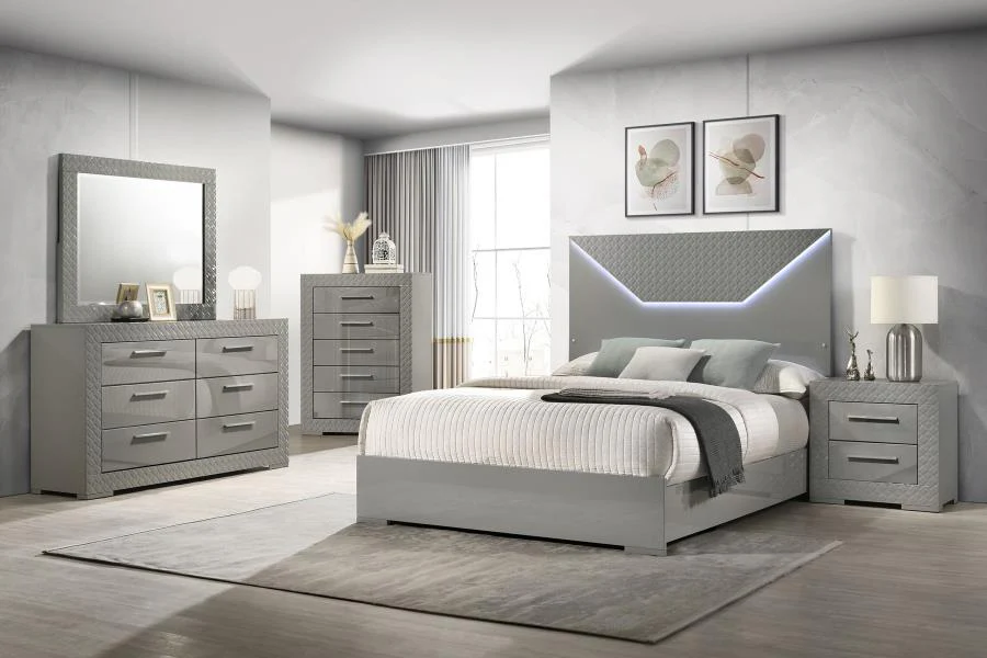 Ives - Panel Bed LED Headboard - Image 40