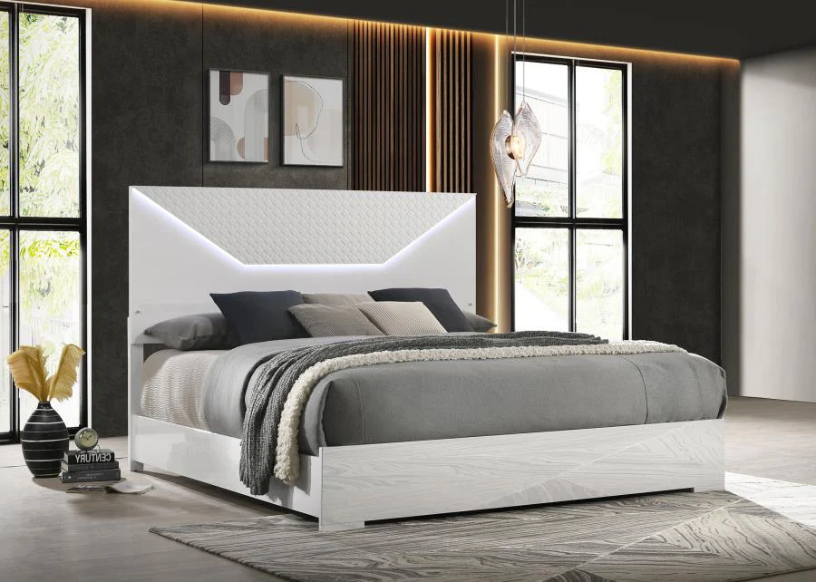 Ives - Panel Bed LED Headboard - Image 5